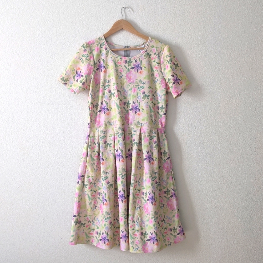 LuLaRoe Amelia dress 2x
